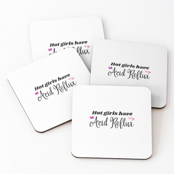 Item preview, Hot Girls Have Acid Reflux-Funny Self-Love Quote Design designed and sold by TheCutesyDoodle.