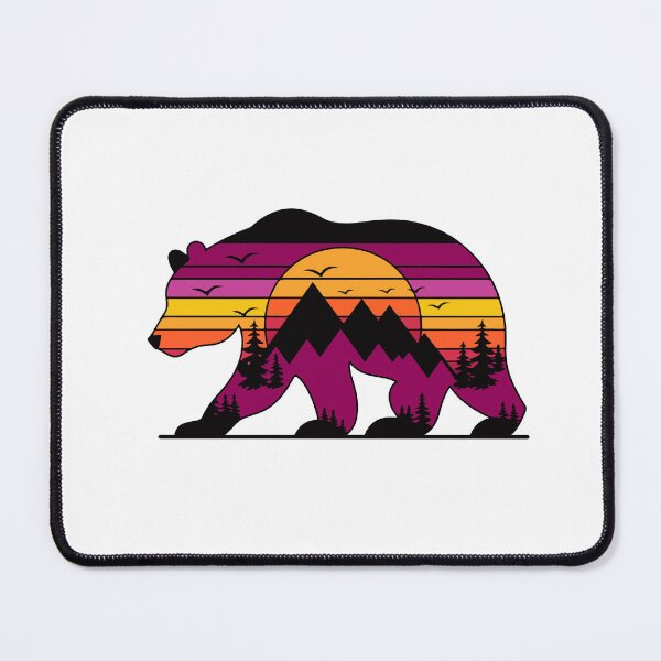 Artikelvorschau, Mountain Bear: Wild Nature in Rustic Style entworfen und verkauft von Timegraf.
