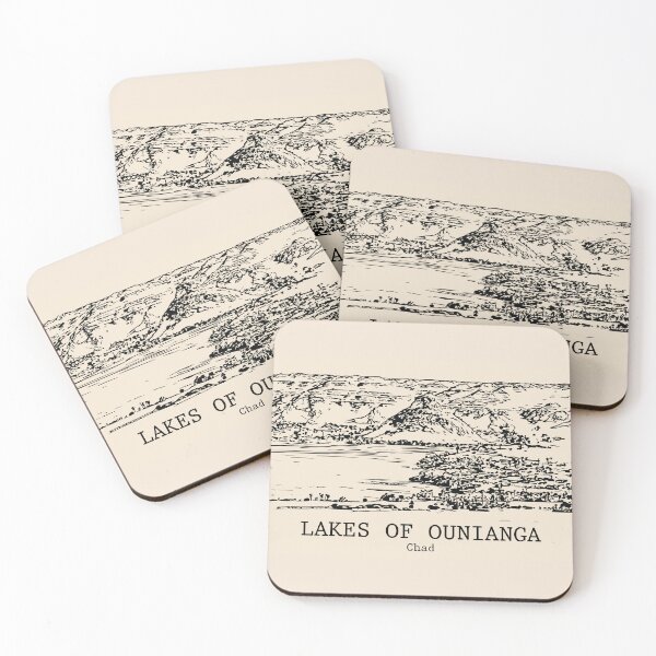 Item preview, Lakes of Ounianga - Chad designed and sold by Lakeric Cityscapes.