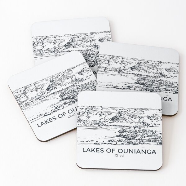Item preview, Lakes of Ounianga - Chad designed and sold by Lakeric Cityscapes.
