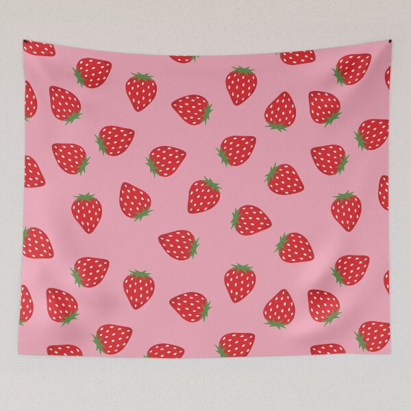 Item preview, Cute Pink Strawberries designed and sold by newburyboutique.