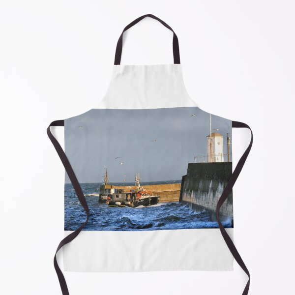 Item preview, A fishing boat returning to Seahouses Harbour, Northumberland designed and sold by Richard Flint.
