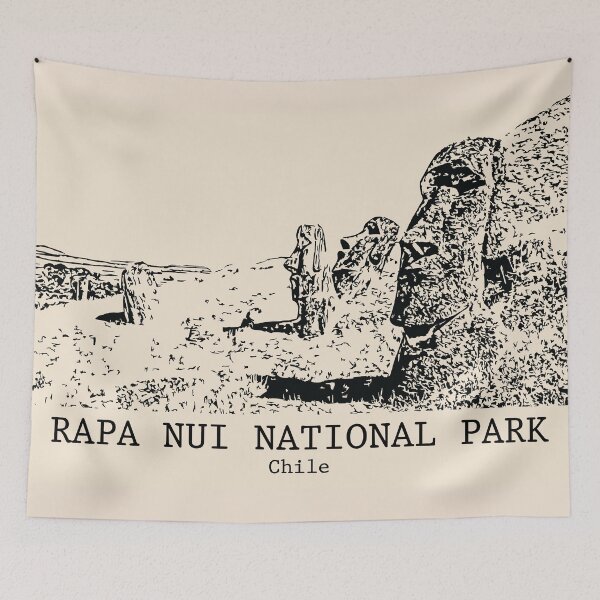 Item preview, Rapa Nui National Park - Chile designed and sold by Lakeric Cityscapes.