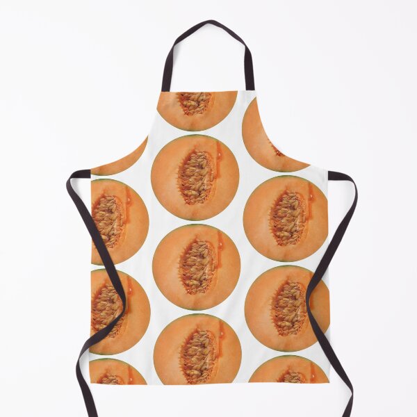 Artikelvorschau, Cantaloupe-Melone, halbiert entworfen und verkauft von PIXEL POP DESIGNS - Beyond the Norm!.