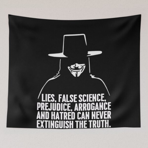 Item preview, "Lies, False Sciense, prejudice, arrogance and Hatred can never extinguish the truth" designed and sold by PatronesKawai.