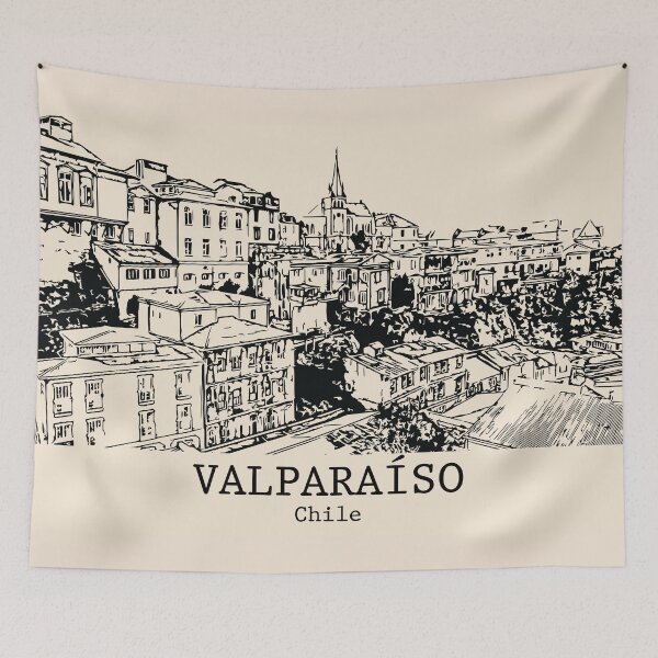 Item preview, Valparaíso - Chile designed and sold by Lakeric Cityscapes.