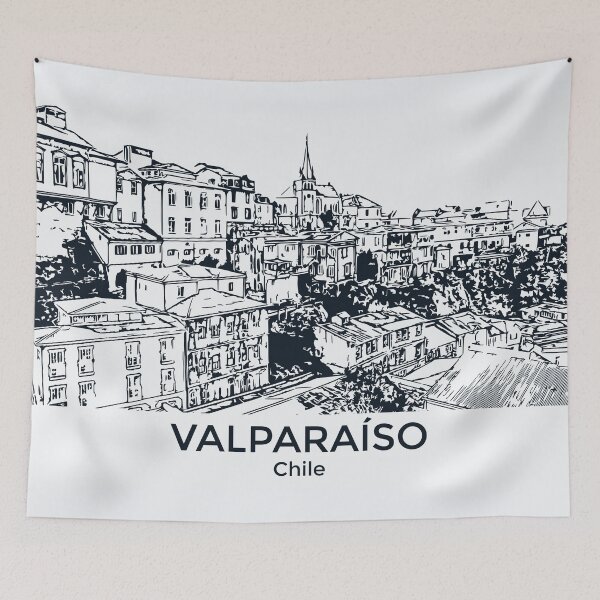 Item preview, Valparaíso - Chile designed and sold by Lakeric Cityscapes.