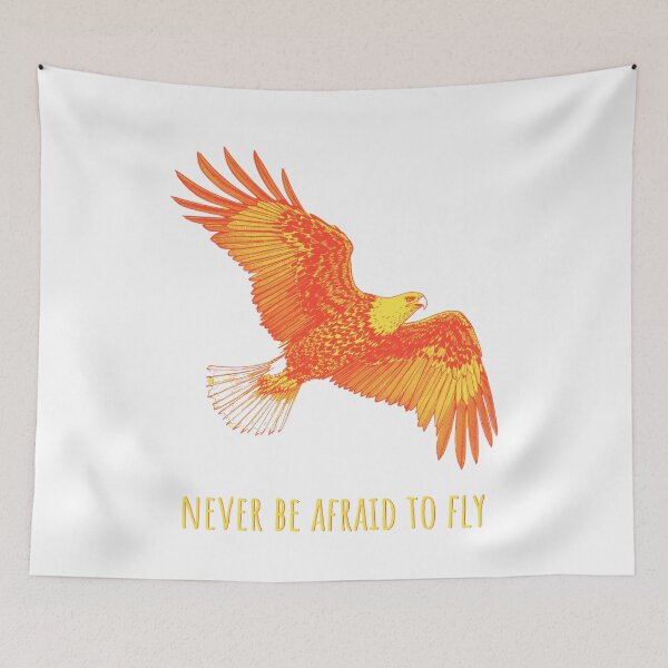 Item preview, Never Be Afraid To Fly - Eagle Animales designed and sold by Wildom.