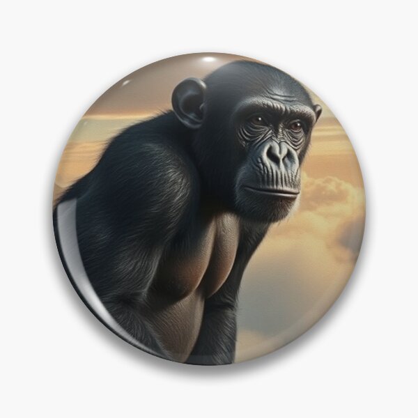 Item preview, Chimpanzee and Virunga Volcano designed and sold by Skye Ryan-Evans.