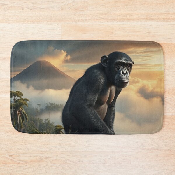 Item preview, Chimpanzee and Virunga Volcano designed and sold by Skye Ryan-Evans.