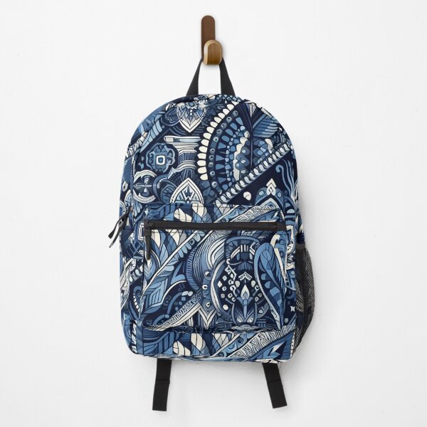 Item preview, Tribal pattern blue designed and sold by Rs-Design83.