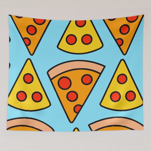 Item preview, Cool Pizza Party: Fun and Tasty Slices Pattern designed and sold by Timegraf.