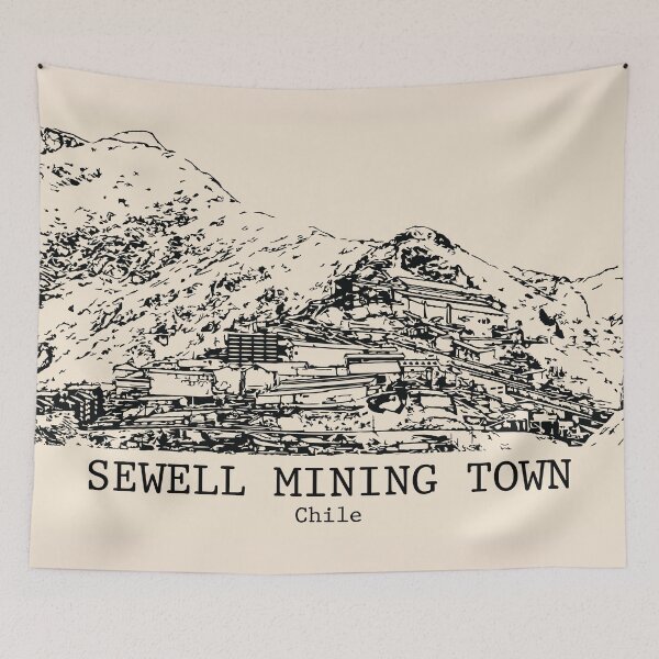 Item preview, Sewell Mining Town - Chile designed and sold by Lakeric Cityscapes.