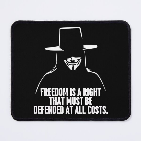 Item preview, "Freedom is a right that must be defended at all costs" designed and sold by PatronesKawai.