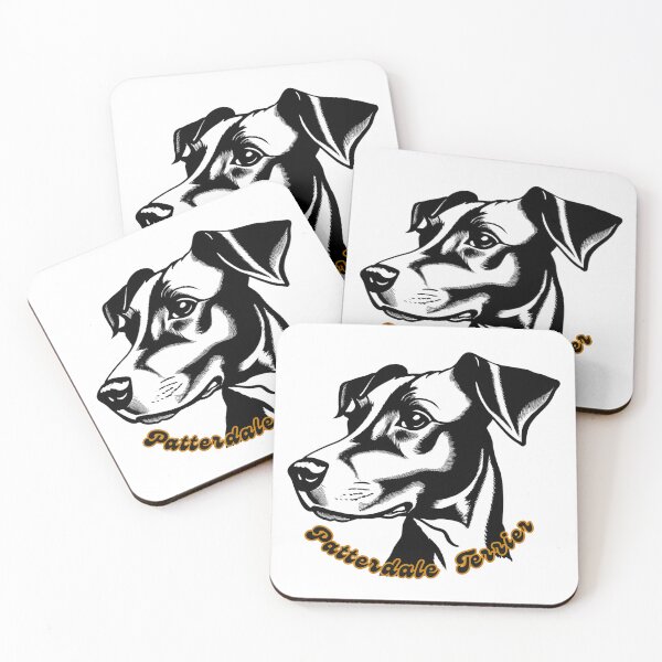 Item preview, Patterdale Terrier Doodle – Playful & Pawsitive Portrait designed and sold by Paws and Ink Art.