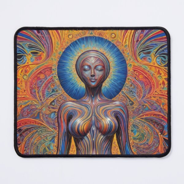 Item preview, Psychedelic Woman Art designed and sold by rolffimages.