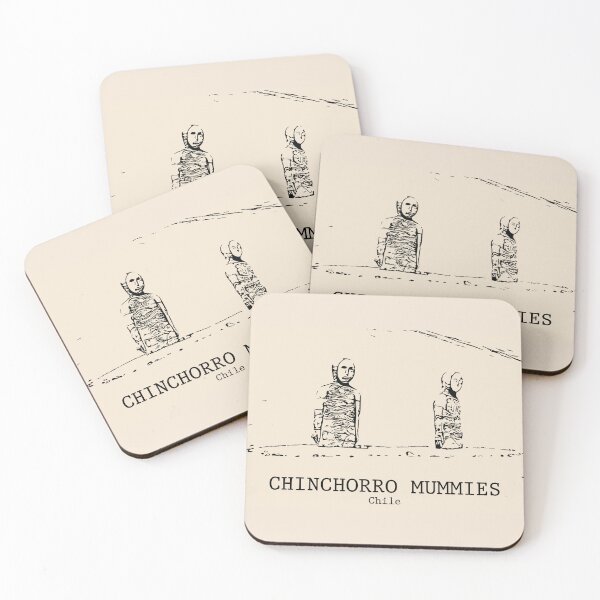 Item preview, Chinchorro Mummies - Chile designed and sold by Lakeric Cityscapes.