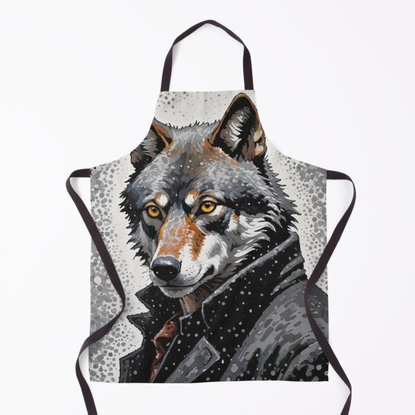 Item preview, Sharp-Dressed Wolf: Wild Elegance in Style designed and sold by Slick-Waffles.