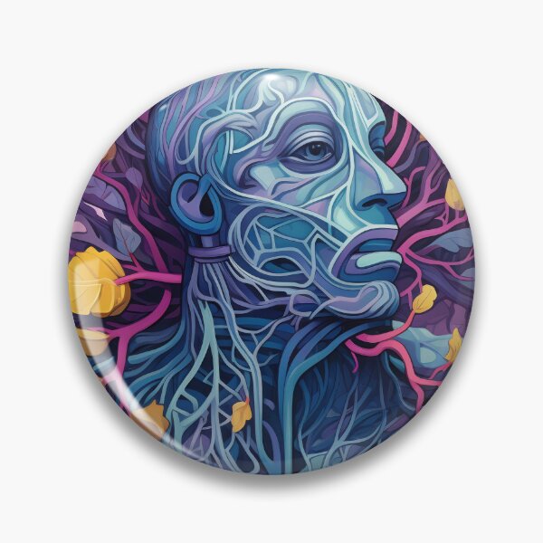 Item preview, Womans face with trees growing out designed and sold by anytka.