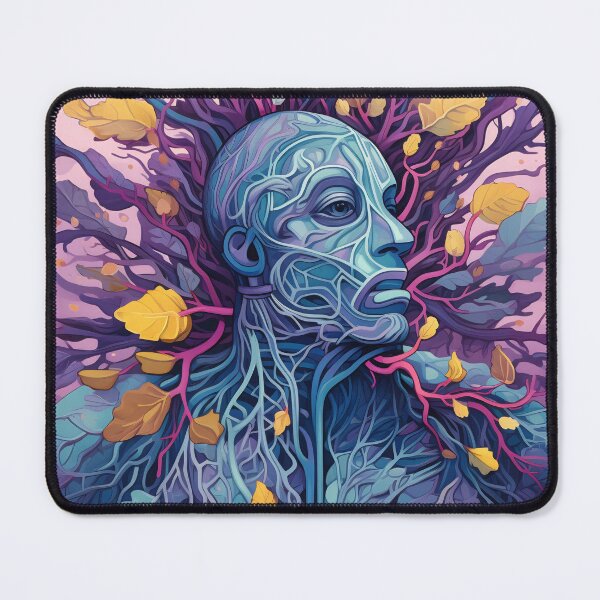 Item preview, Womans face with trees growing out designed and sold by anytka.