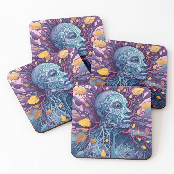 Item preview, Womans face with trees growing out designed and sold by anytka.