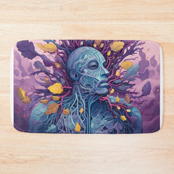 Item preview, Womans face with trees growing out designed and sold by anytka.