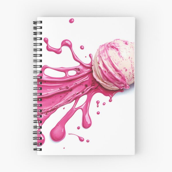 Item preview, Pink ice cream cone melt designed and sold by anytka.
