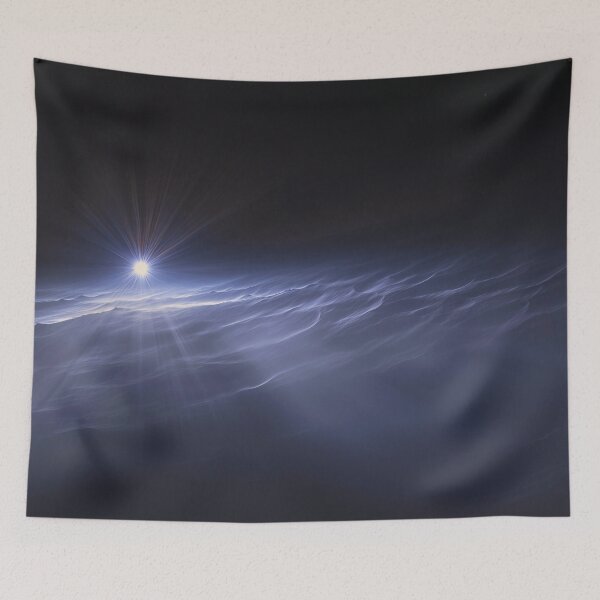 Item preview, Space Dreamscape - Celestial Landscape, Psychedelic Fantasy, Cosmic Sea designed and sold by Fantasy Masterpiece.