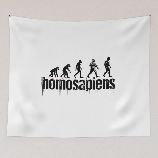 Item preview, Evolution of Homo Sapiens to Modern Humans | Inspiring Transformation Design designed and sold by Colorful-Garden.
