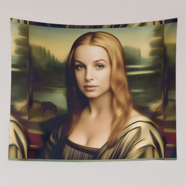 Aperçu de l'œuvre Britney Spears dans un tableau de Léonard de Vinci créée et vendue par bogfl.