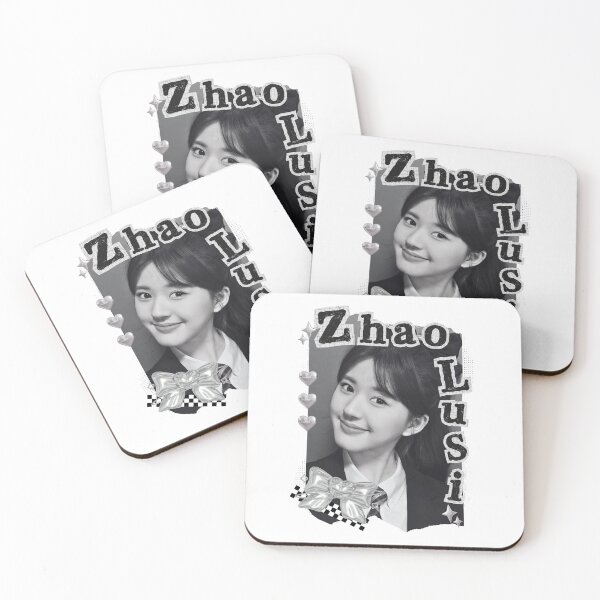 Item preview, Zhao Lusi Chinese Drama Actress Black and White Collage Design designed and sold by AJUNICE STUDIO.