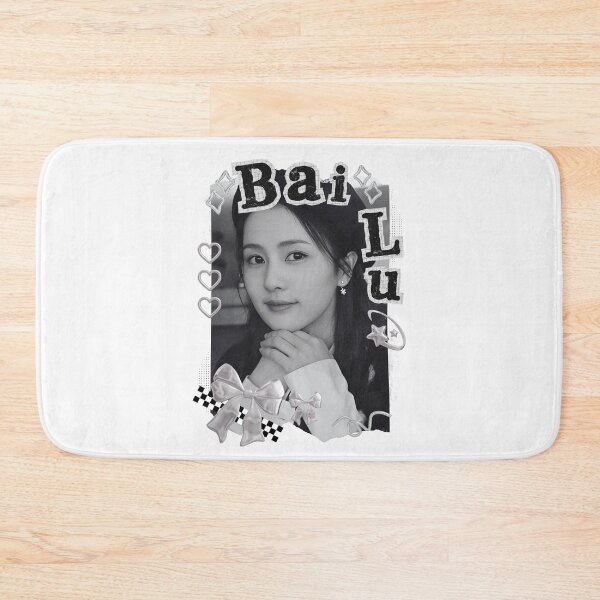 Item preview, Bai Lu Chinese Drama Actress Black and White Collage Design designed and sold by AJUNICE STUDIO.