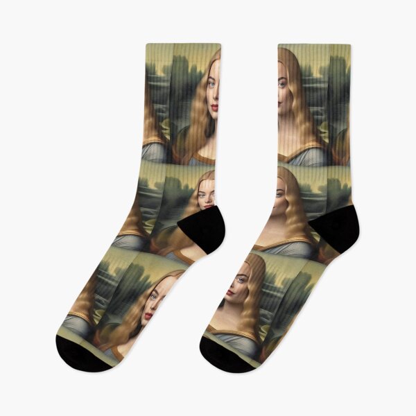 Item preview, Margot Robbie as Mona Lisa designed and sold by bogfl.