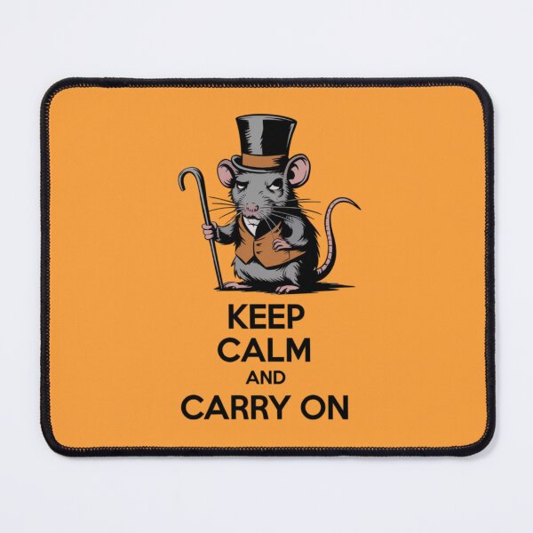 Item preview, Banksy Rat - Keep Calm and Carry On designed and sold by 123ks.