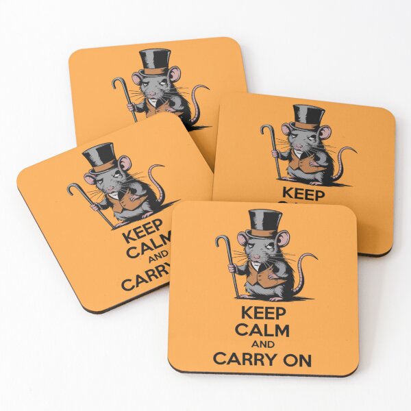 Item preview, Banksy Rat - Keep Calm and Carry On designed and sold by 123ks.