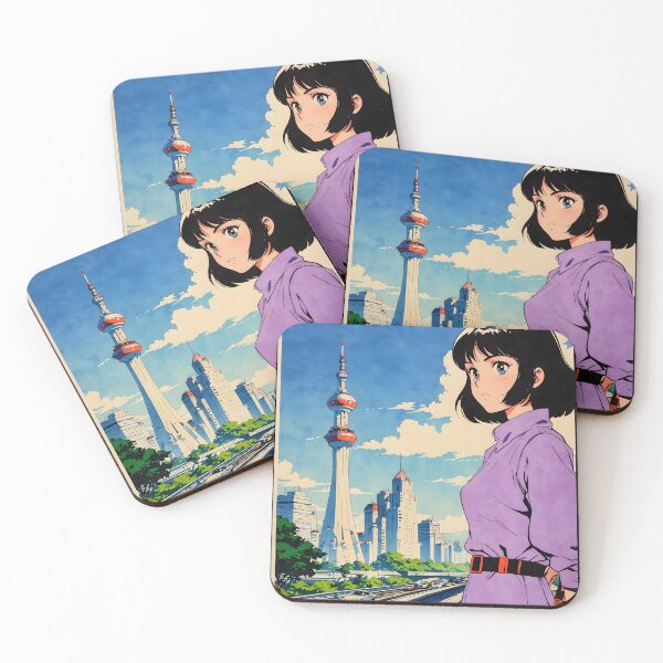 Item preview, Voronezh Russia Retro Anime Girl 80s Russia Vintage Travel designed and sold by Retro-Anime9.