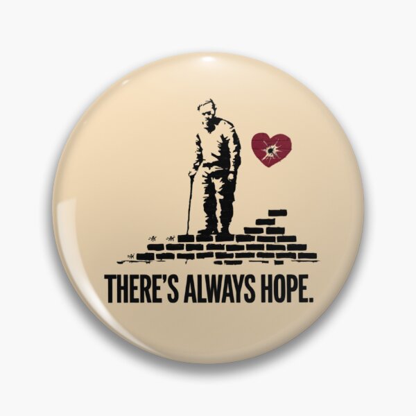 Item preview, Bansky Style Graffiti - There's Always Hope designed and sold by 123ks.