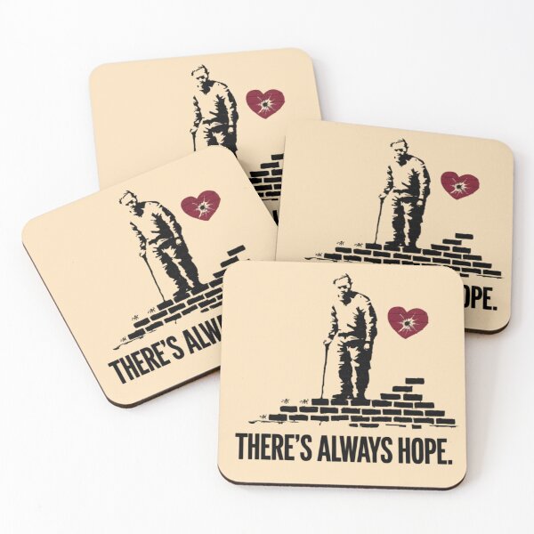 Item preview, Bansky Style Graffiti - There's Always Hope designed and sold by 123ks.