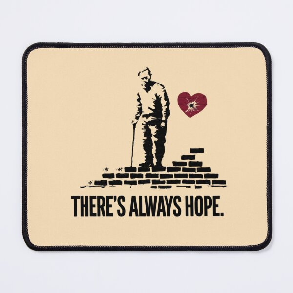 Item preview, Bansky Style Graffiti - There's Always Hope designed and sold by 123ks.