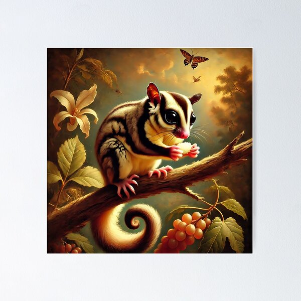 Item preview, Sugar Glider Art #9 | Sugar Glider Lovers designed and sold by ksgraphics222.