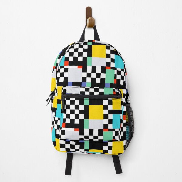 Artikelvorschau, Retro Checkerboard: Colorful Geometric Art Pattern entworfen und verkauft von Timegraf.