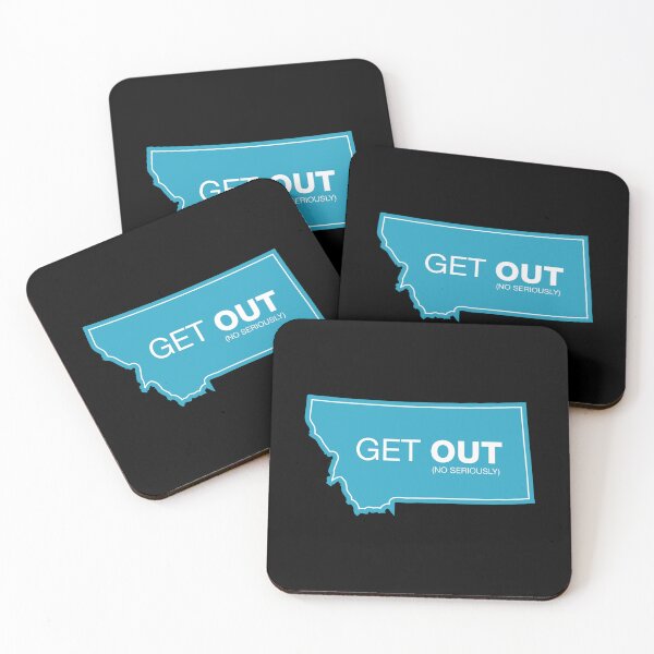 Item preview, Montana Get Out (Sky Blue) designed and sold by DOODL.