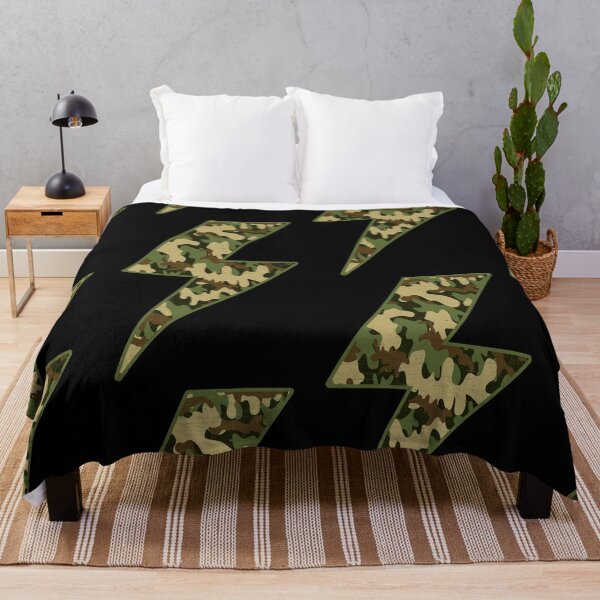 Item preview, CAMO LIGHTNING BOLT Bold Rugged Tactical Energetic Adventurous designed and sold by RoadTripWear.
