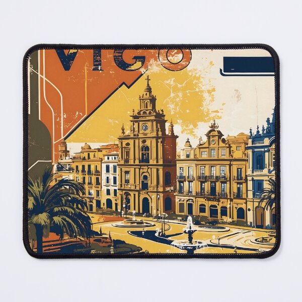 Item preview, Vigo Spain Vintage Travel Tourism designed and sold by TravelersGems.