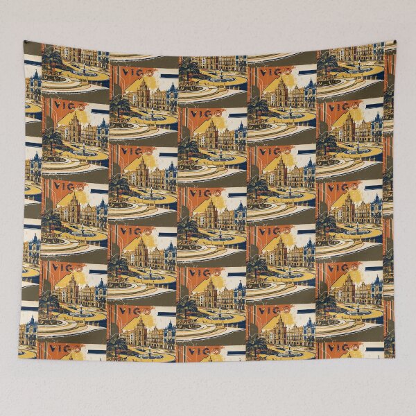 Item preview, Vigo Spain Vintage Travel Tourism designed and sold by TravelersGems.