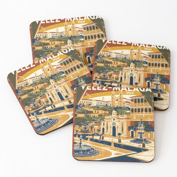 Item preview, Velez-Malaga Spain Vintage Travel Tourism designed and sold by TravelersGems.