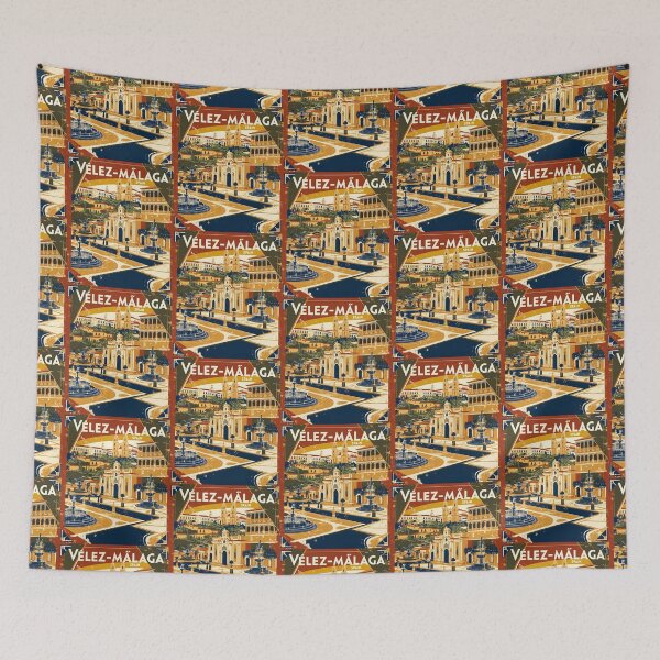 Item preview, Velez-Malaga Spain Vintage Travel Tourism designed and sold by TravelersGems.