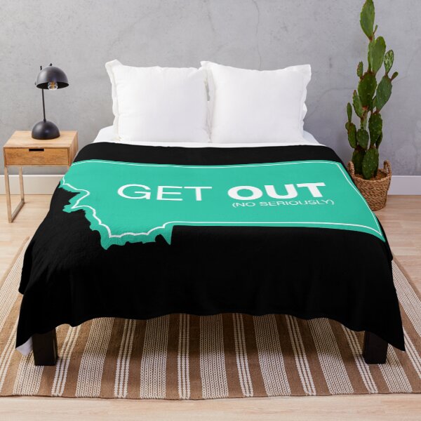 Item preview, Montana Get Out (Indigo) designed and sold by DOODL.