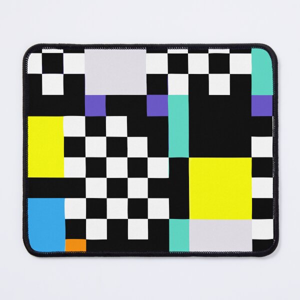 Artikelvorschau, Retro Checkerboard: Colorful Geometric Art Pattern entworfen und verkauft von Timegraf.