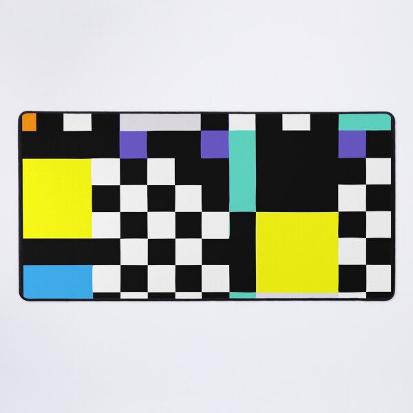 Artikelvorschau, Retro Checkerboard: Colorful Geometric Art Pattern entworfen und verkauft von Timegraf.